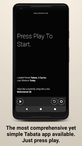 Tabata Timer and HIIT Timer Screenshots