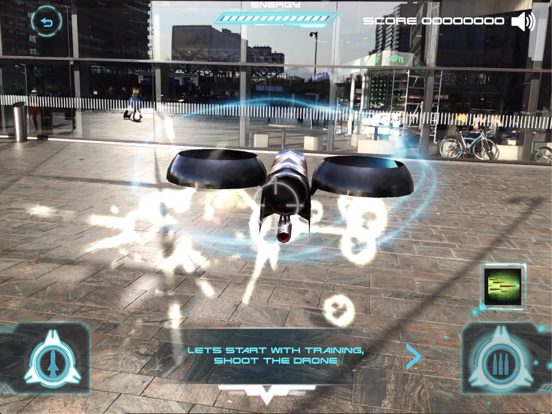 ภาพหน้าจอของ Drone W.AR | Best AR Game 2021 iPad 