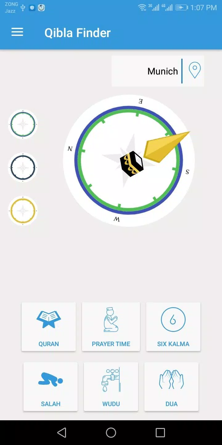 Find Qibla Direction & Compass Screenshots