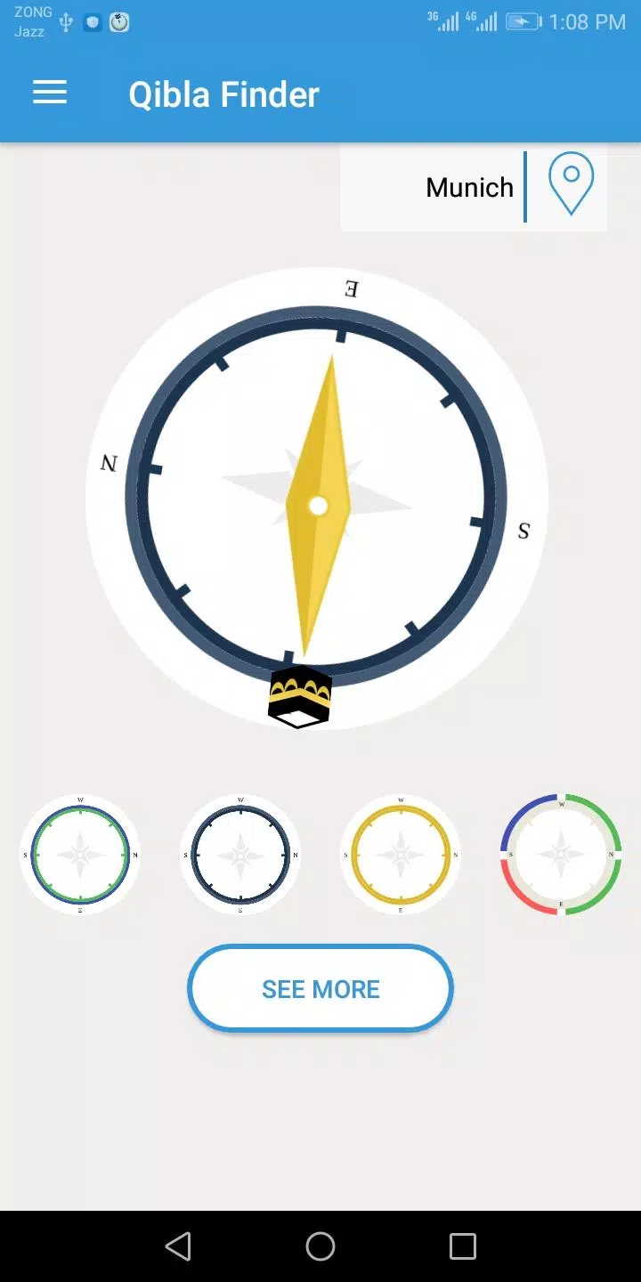 Find Qibla Direction & Compass Screenshots