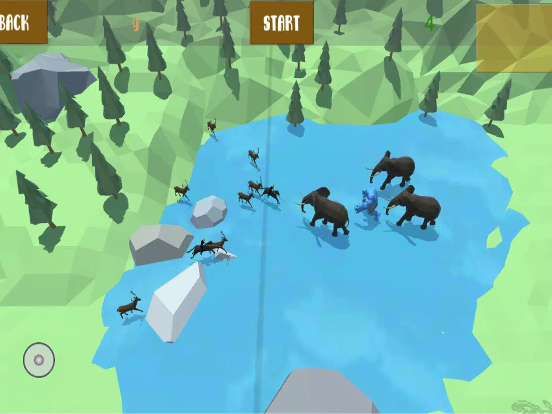 Скриншоты Animal Poly Fight Simulator iPad 