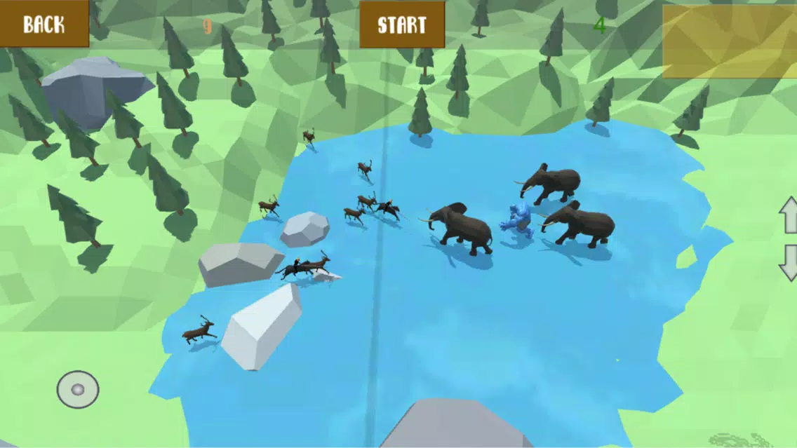 Скриншоты Animal Poly Fight Simulator