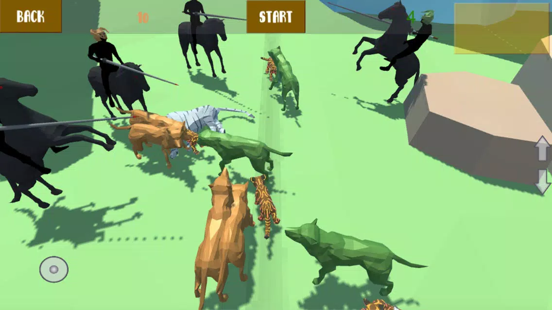 Скриншоты Animal Poly Fight Simulator