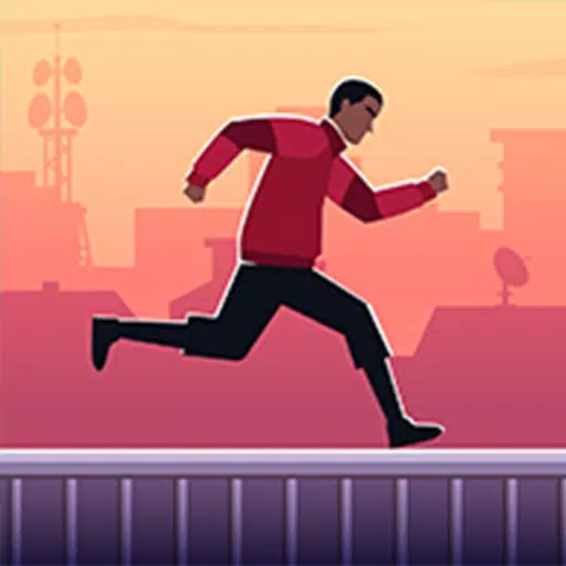 Parkour Run Jump Rooftop