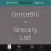GroceBill - Grocery List App