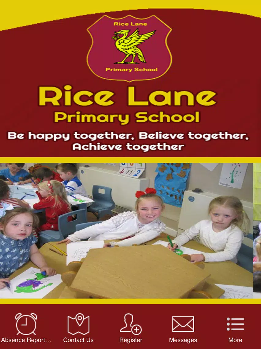 Rice Lane Primary School iPad Screenshots