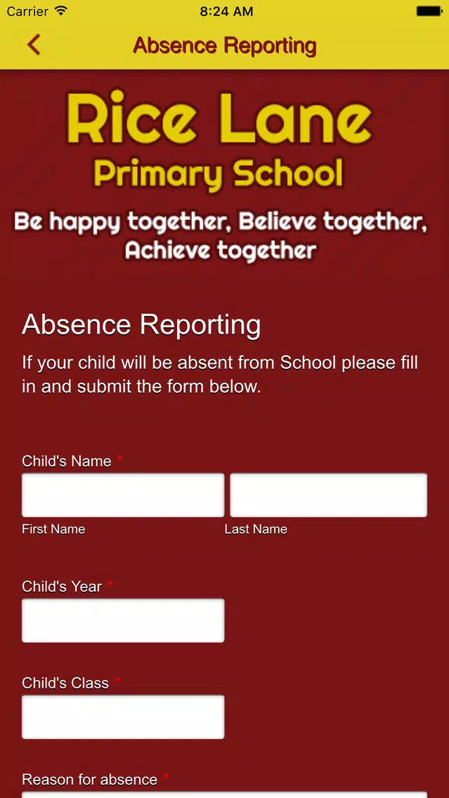 Rice Lane Primary School Screenshots