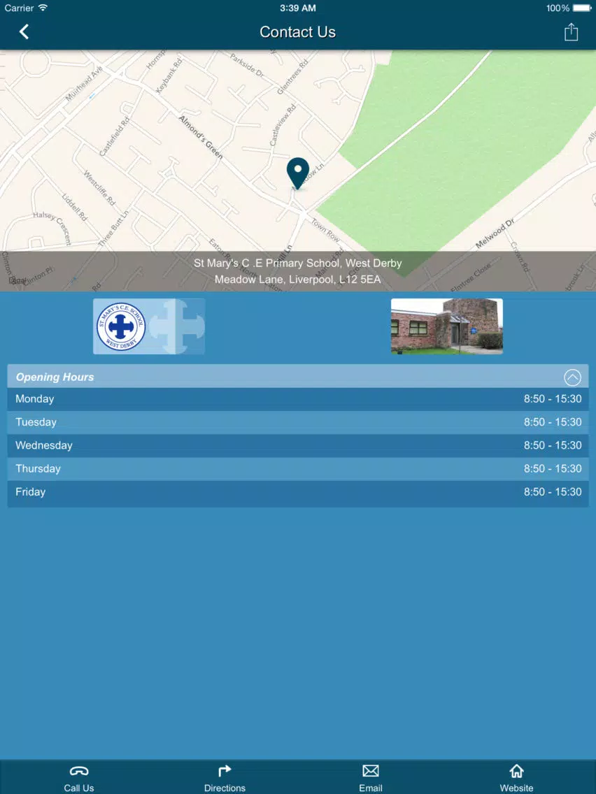 St Mary's West Derby C.E School iPad Screenshots