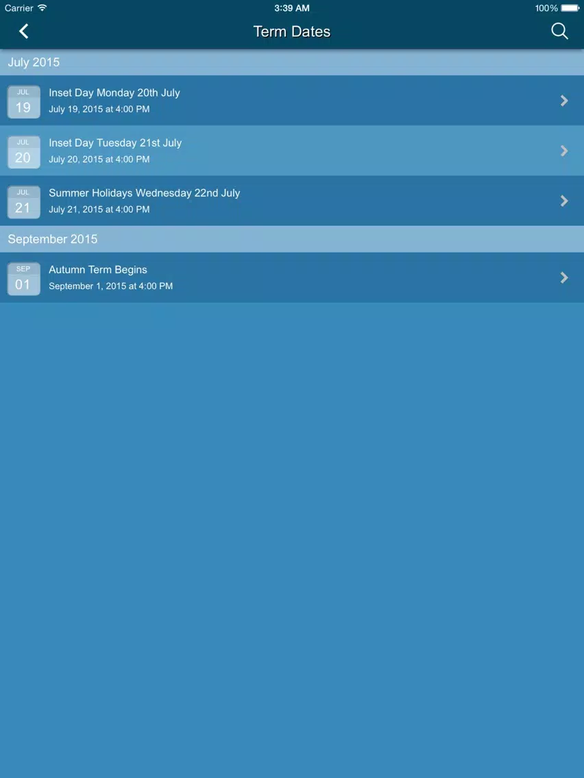 St Mary's West Derby C.E School iPad Screenshots