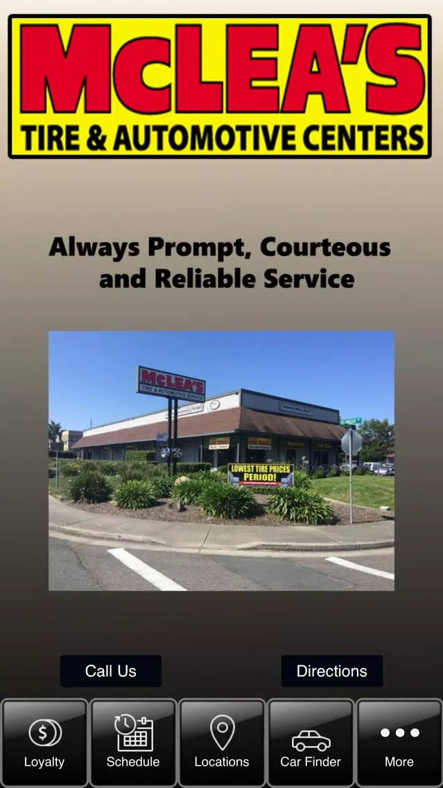 McLea's Tire & Automotive Centers Screenshots