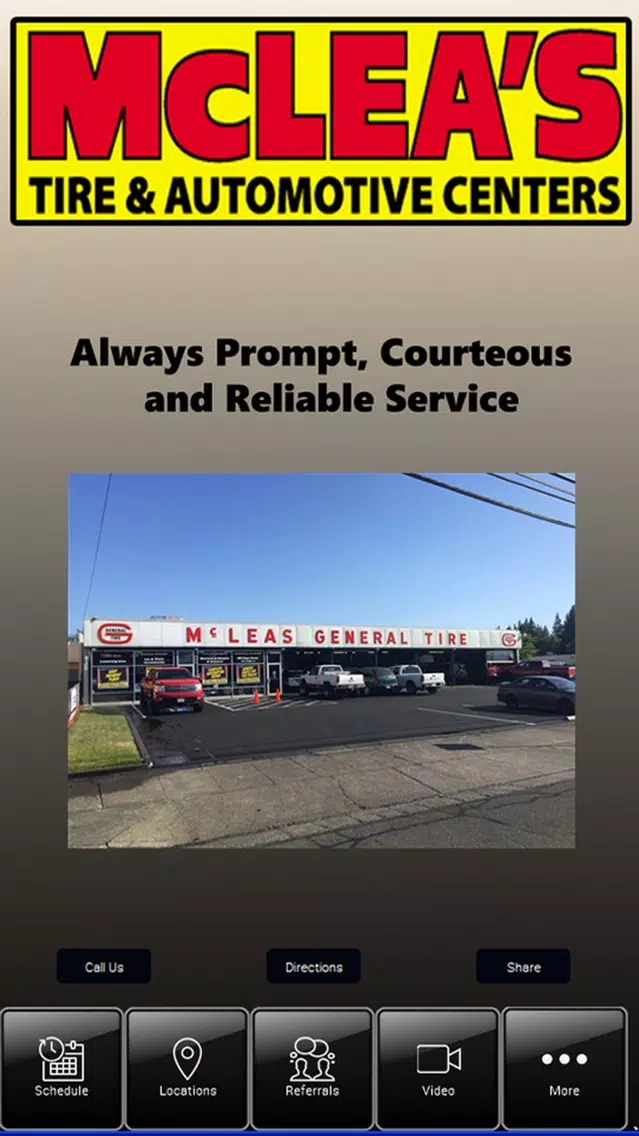 McLea's Tire & Automotive Centers Screenshots