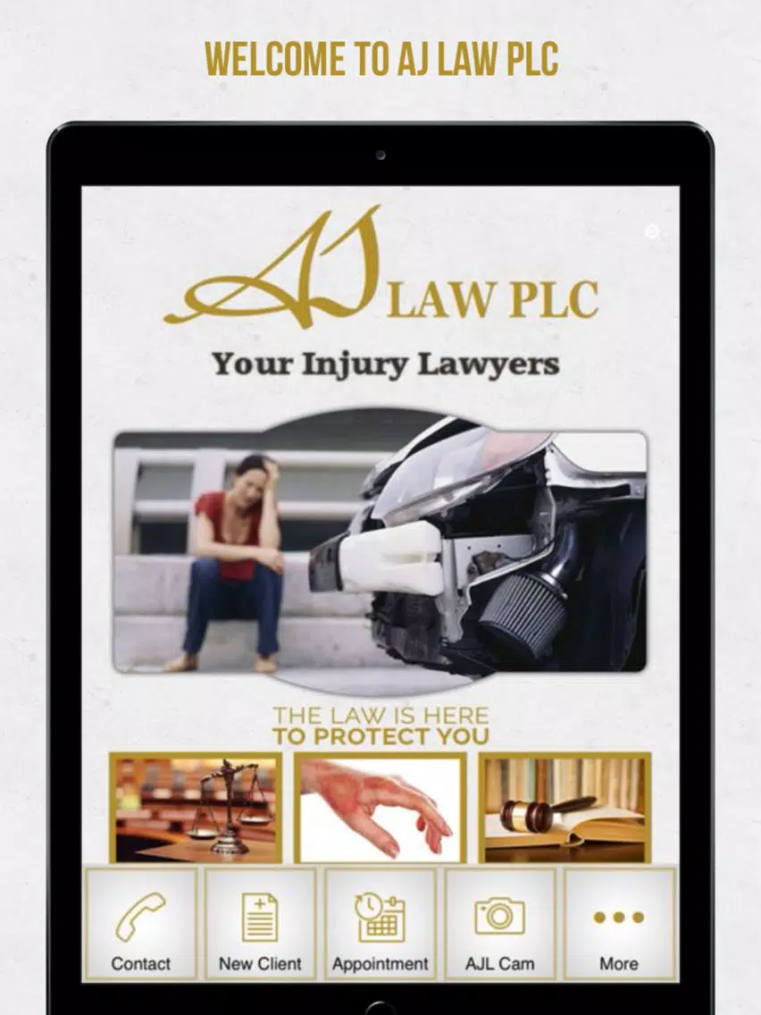 AJ Law PLC iPad Screenshots