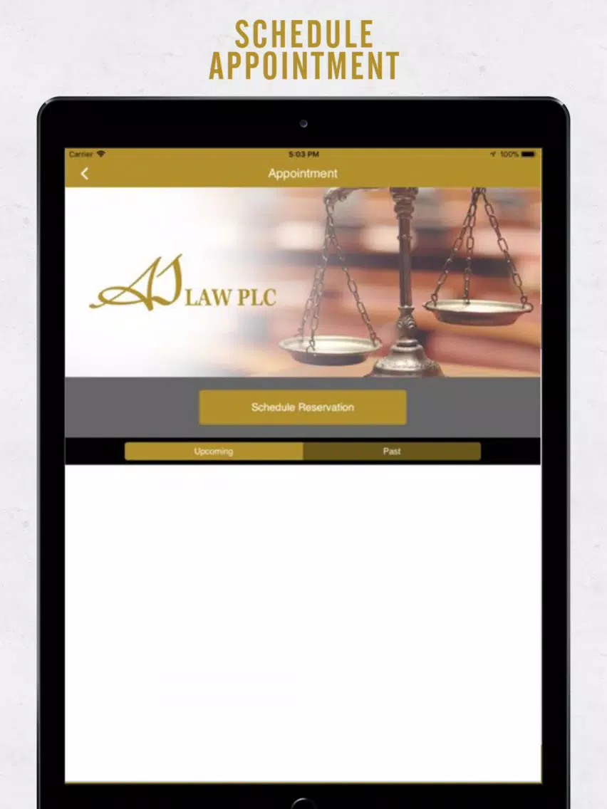 AJ Law PLC iPad Screenshots