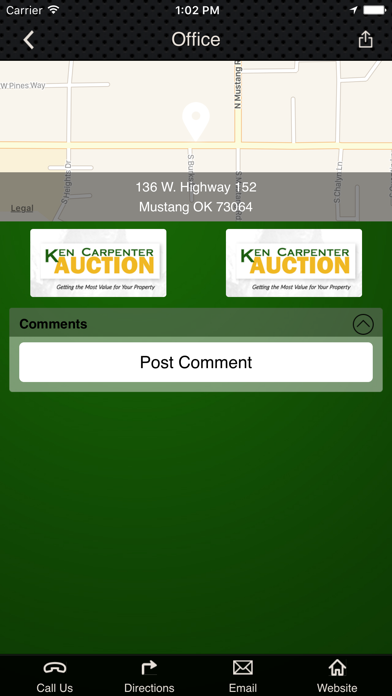 Ken Carpenter Auction Screenshots