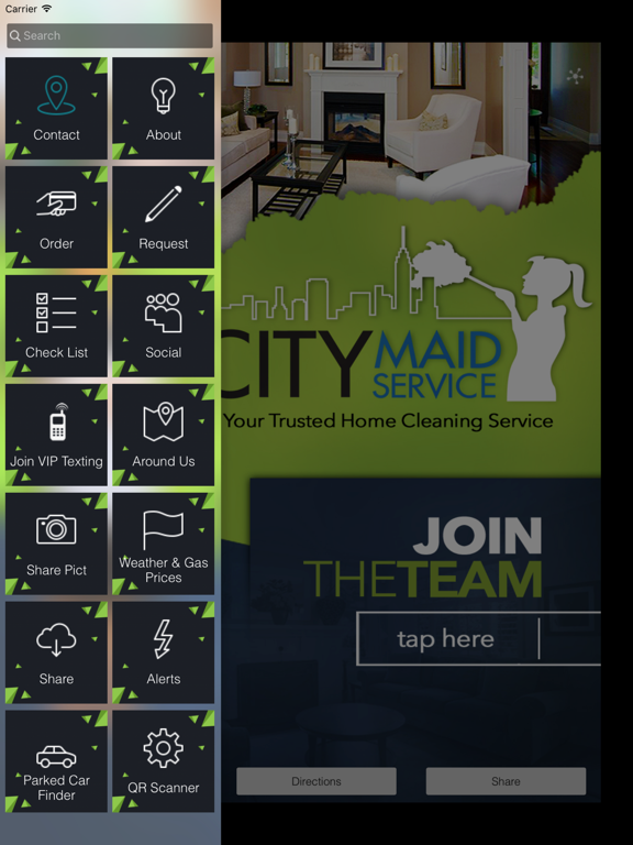 City Maid Service - Home Cleaning Service iPad Screenshots