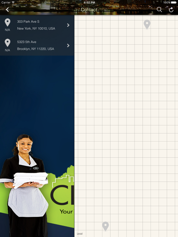 City Maid Service - Home Cleaning Service iPad Screenshots