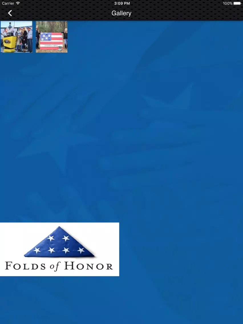Folds of Honor. iPad Screenshots