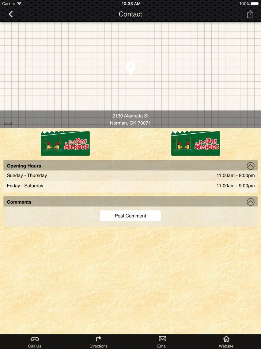 Los Dos Amigos Norman iPad Screenshots