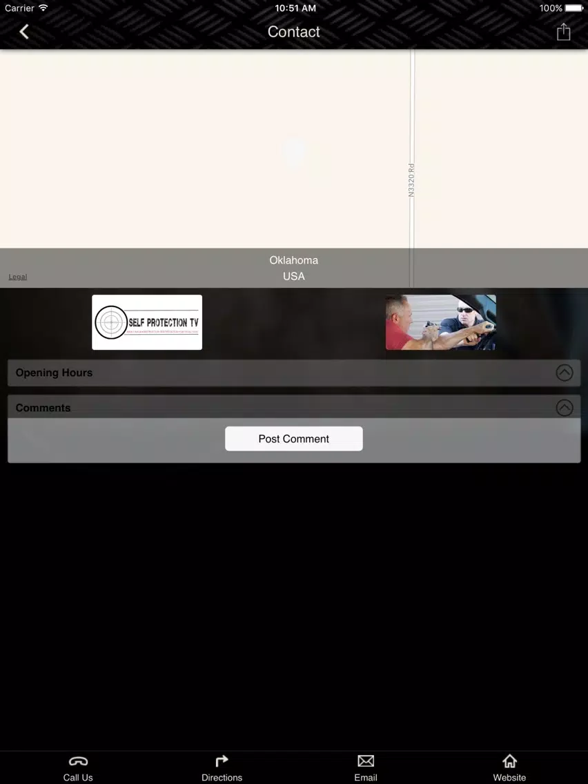 Self Protection TV iPad Screenshots
