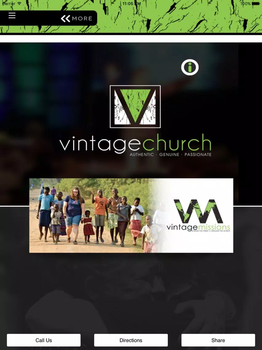 Vintage Church OK iPad Screenshots