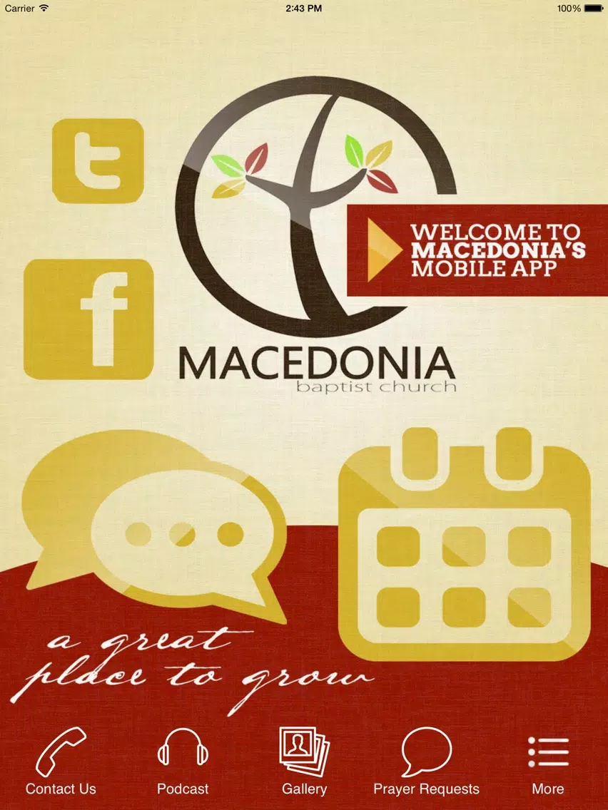Macedonia Baptist iPad Screenshots