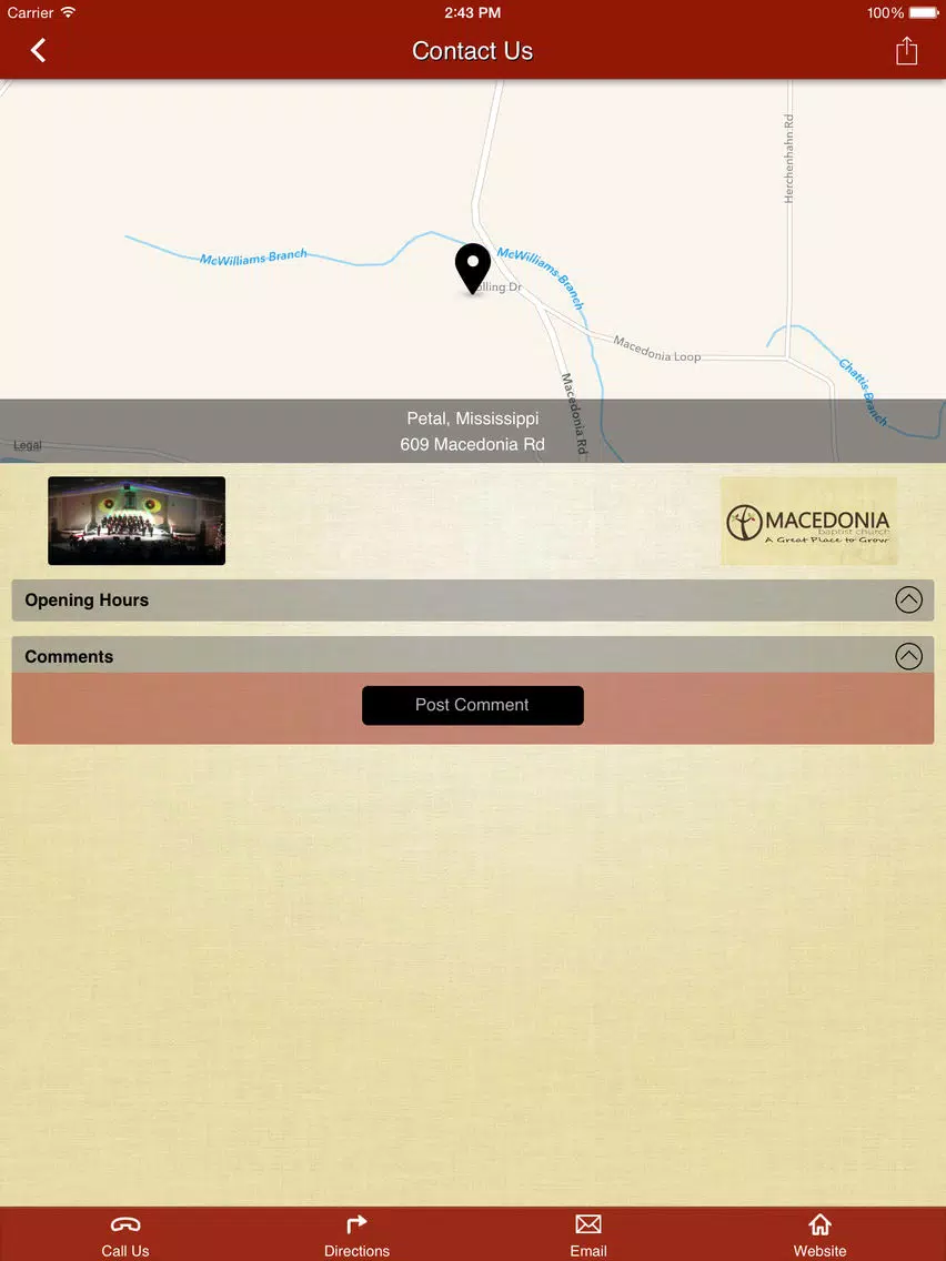 Macedonia Baptist iPad Screenshots