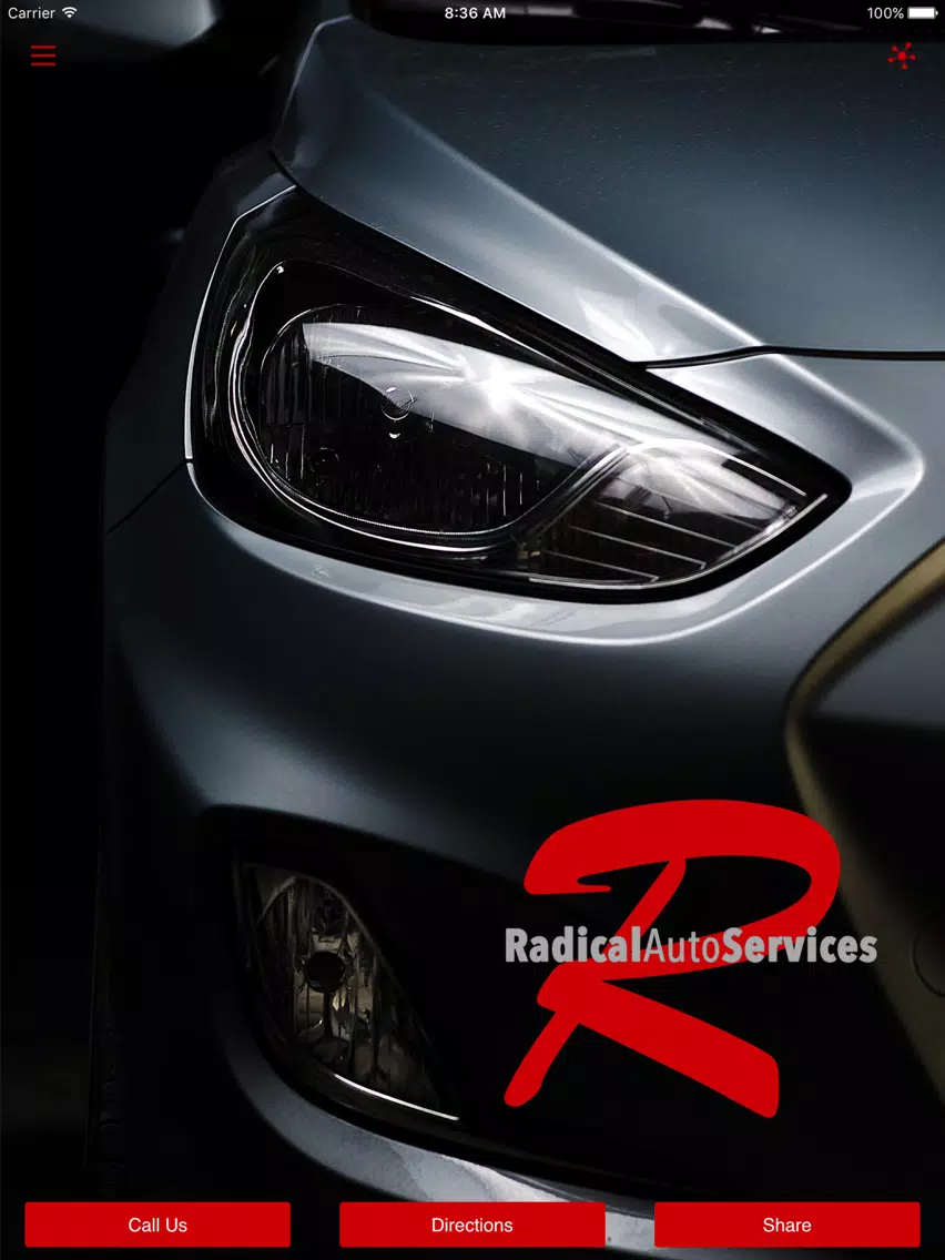 Radical Auto Services Ltd iPad Screenshots