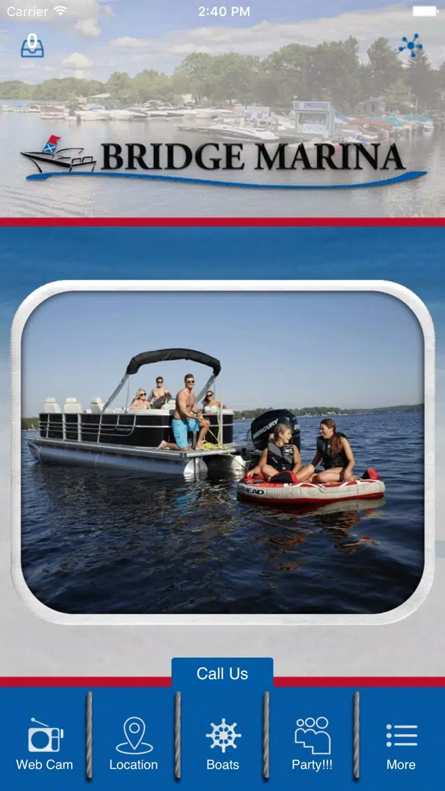 Lake Hopatcong Boater's App. Screenshots