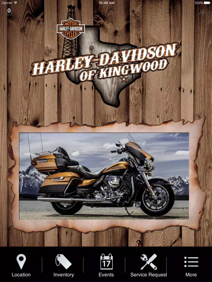 Harley-Davidson of Kingwood iPad Screenshots
