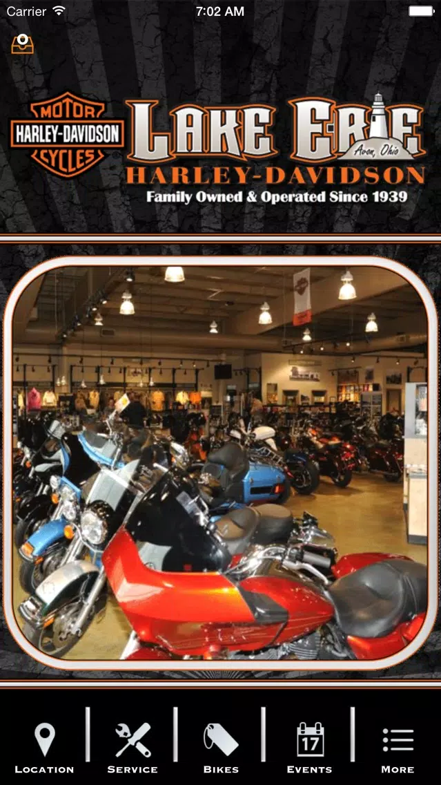 Lake Erie Harley-Davidson® Screenshots