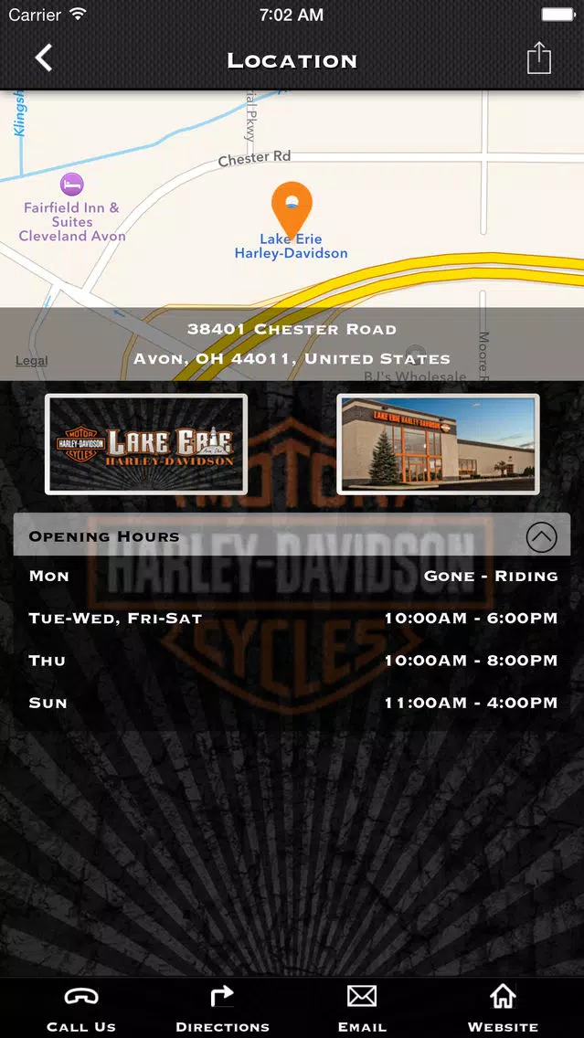 Lake Erie Harley-Davidson® Screenshots
