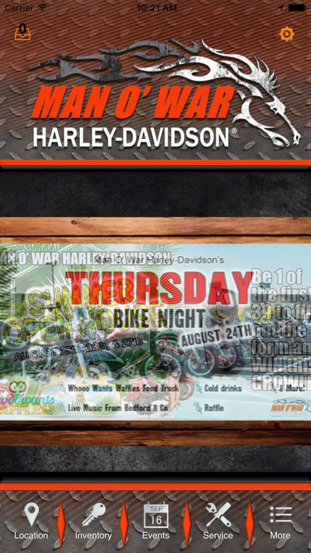Man O' War Harley-Davidson Screenshots