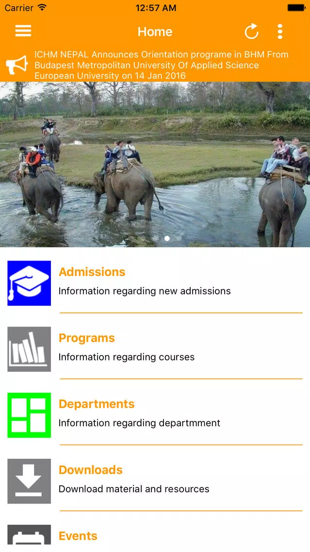 ICHM Nepal Screenshots