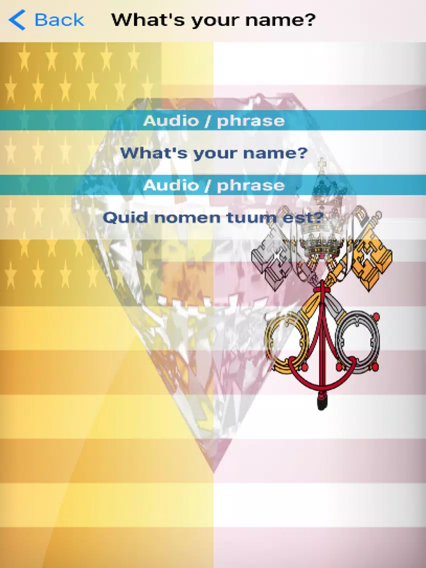 Latin Phrases Diamond 4K Edition iPad Screenshots