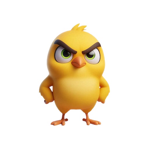 Angry Canary Stickers Angry Canary Stickers