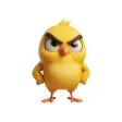 Angry Canary Stickers