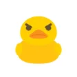 Angry Duckling Stickers