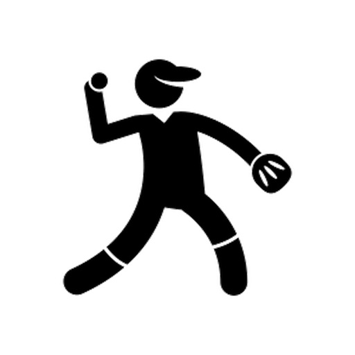 Baseball Pitcher Stickers Baseball Pitcher Stickers