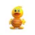 Basketball Duckling Stickers