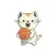 Basketball Kitten Stickers