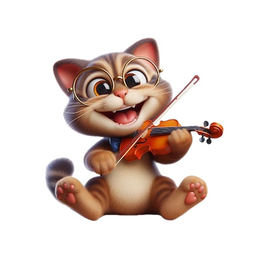 Cat and the Fiddle Stickers Cat and the Fiddle Stickers