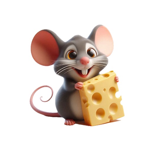 Cheesy Mouse Stickers Cheesy Mouse Stickers