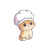 Chef Kitten Stickers