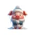 Chilly Piglet Stickers