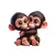 Chimp Hug Stickers