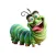 Crazy Caterpillar Stickers