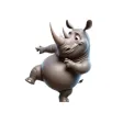 Dancing Rhino Stickers