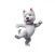 Dancing Westie Stickers