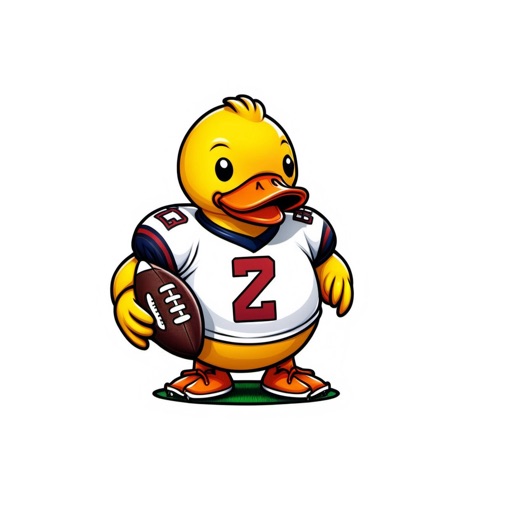 Football Duckling Stickers Football Duckling Stickers