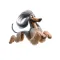 Goofy Afghan Hound Stickers